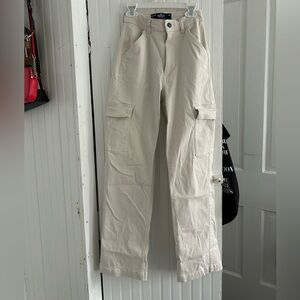 Hollister ultra high rise dad cargo pant